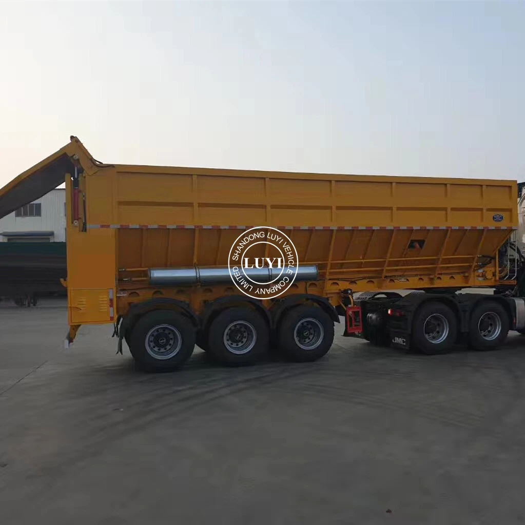 CHINA STANDARD STEEL FAST MOVING FLOOR EJECTOR SEMI TRAILER for SALE