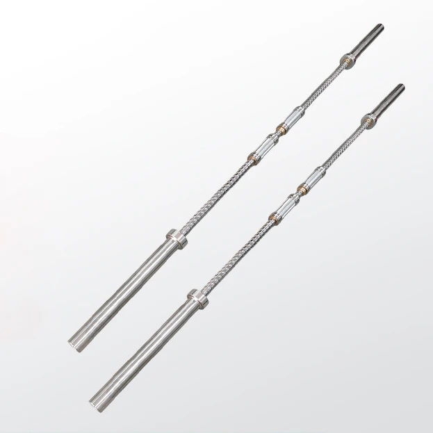 フィットネス機器 20KG 2.2m 調節可能なバーベルバー パワー