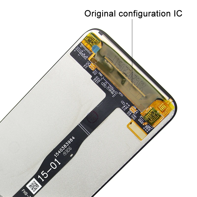 Écran LCD Complet Avec Vitre Tactile Pour Huawei P40 Lite E - Noir - 6.39 Pouces - Neuf