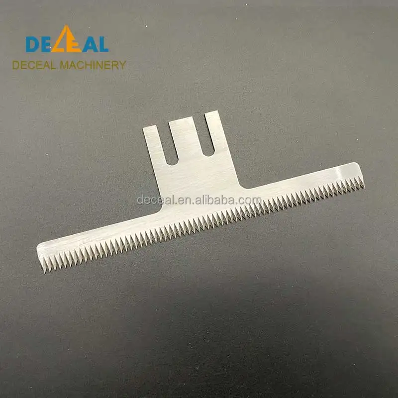 Customization Available Zig Zag Packaging Machine Blade for Cutting Plastic Bag Film