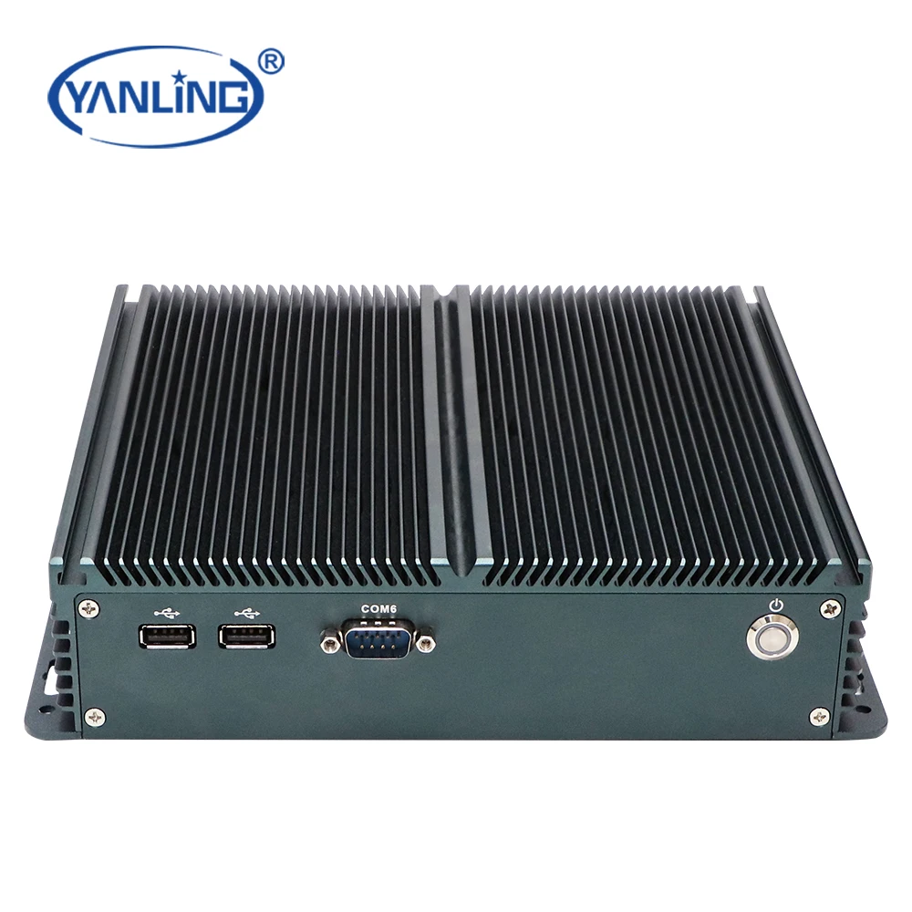 New Arrival Fanless Mini Industrial PC N100 Single Board Embedded Computer with 3 M2 Slots and Wake on Lan in Stock