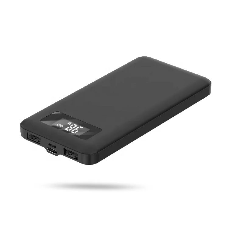 
Новинка 2020, тонкие внешние аккумуляторы 10000, умный внешний аккумулятор 10000 мАч, светодиодный Мобильный Внешний аккумулятор 10000 мАч 