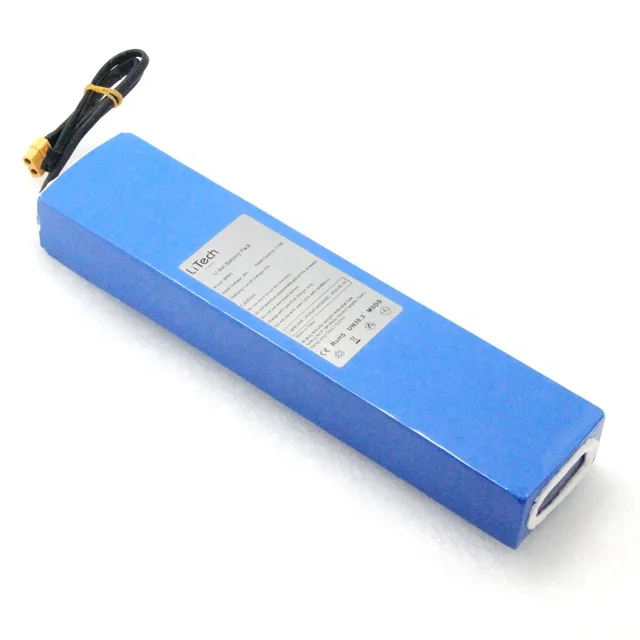 Factory Long cycle 10S4P 37V 10.4Ah Rechargeable Battery Pack for Electric Mini Scooter Skateboard