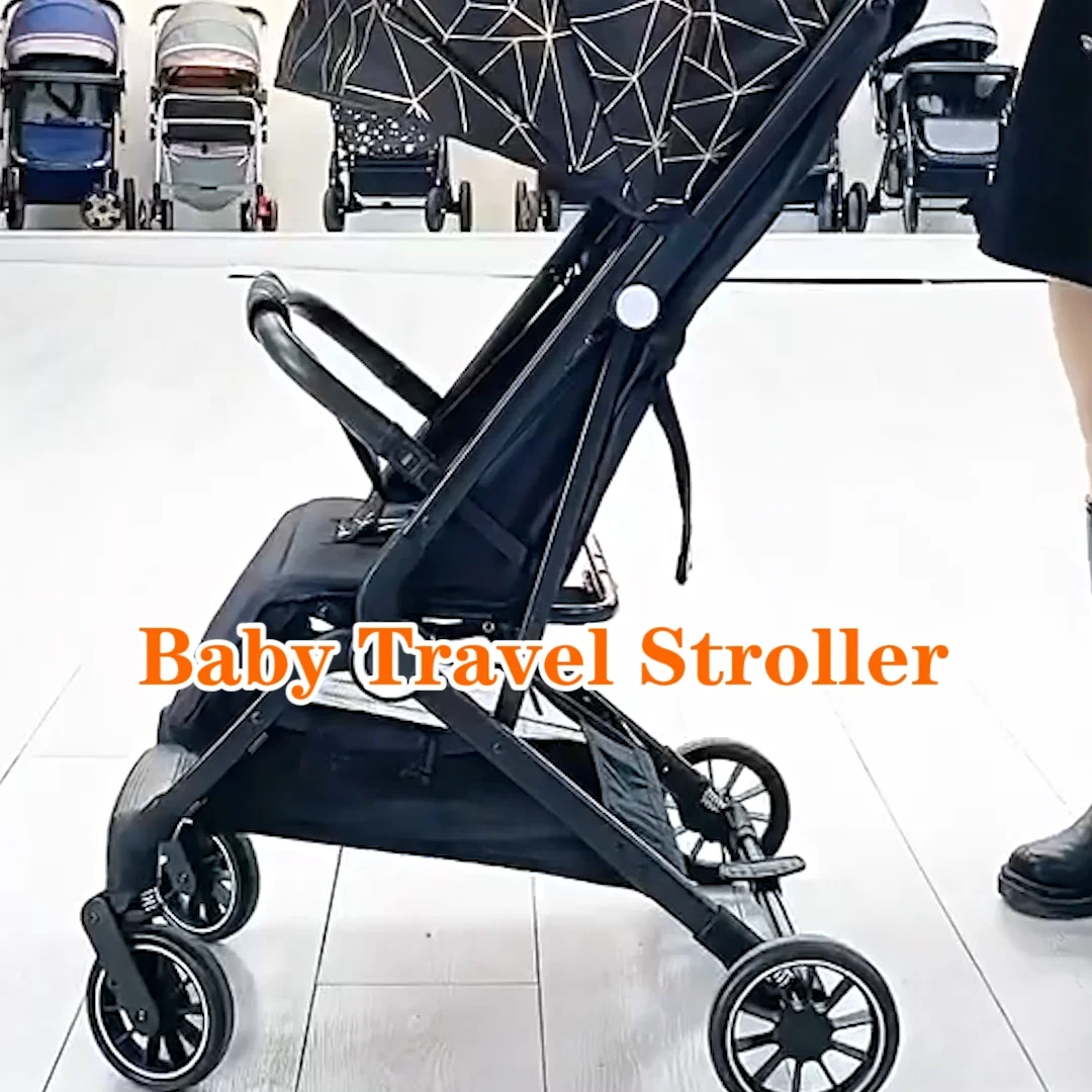 2in1 Convertible Baby Stroller With Mode Foldable Infant Strollers Toddler Pushchair