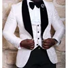 White jacket and Black pants