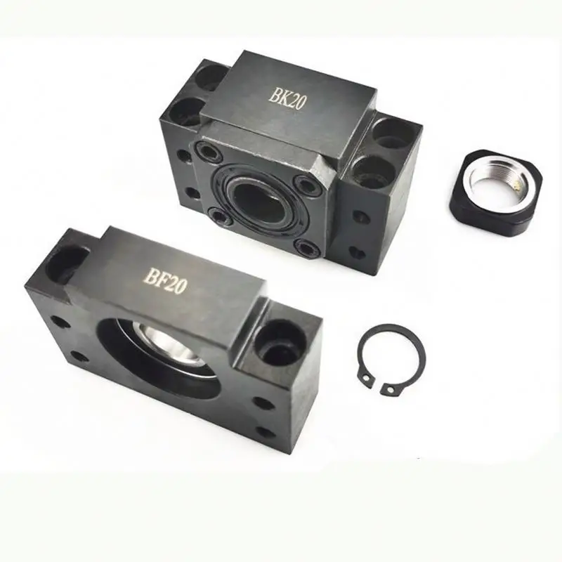 TEBAK D-02 FK10 FK12 FK15 FK20 FK25 FK30 BK15 BF15 25 35 FF0 Fixed Ends Support Unit Stocked Support Unit BF Ball Screw Kits