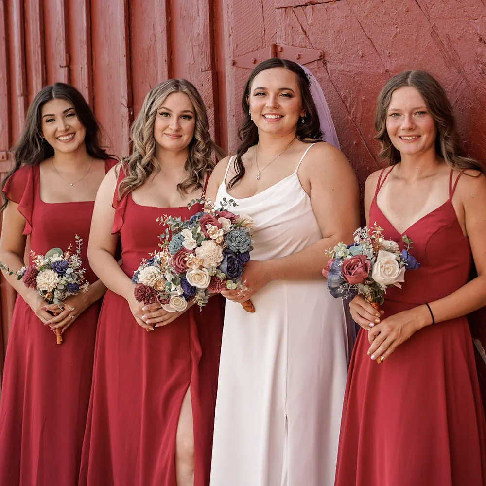 TEENYEE Chic Paprika Red Long Dress Casual Ruffle Short Sleeve Gathered Skirt Elegant Bow Parties Evening Bridesmaid Dresses| Alibaba.com TEENYEE Chic Paprika Red Long Dress Casual Ruffle Short Sleeve Gathered Skirt Elegant Bow Parties Evening Bridesmaid Dresses| Alibaba.com