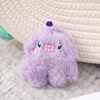 Delicato peluche viola unicorno di seconda generazione 9 cm