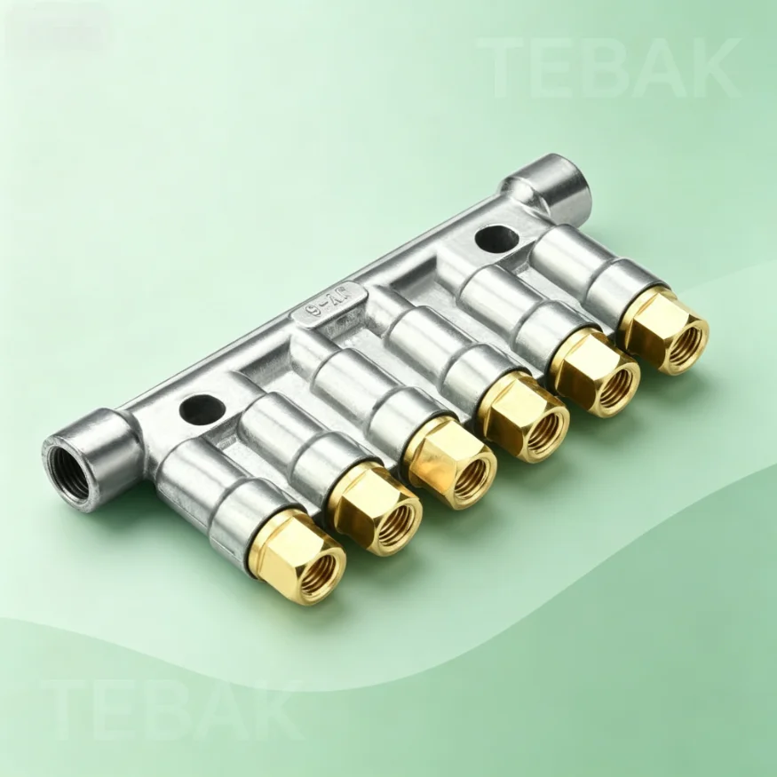 Seirna Oil Grease Distributor | Pressurized Quantitative Injector for CNC Lathe & Machinery Central Lubrication System