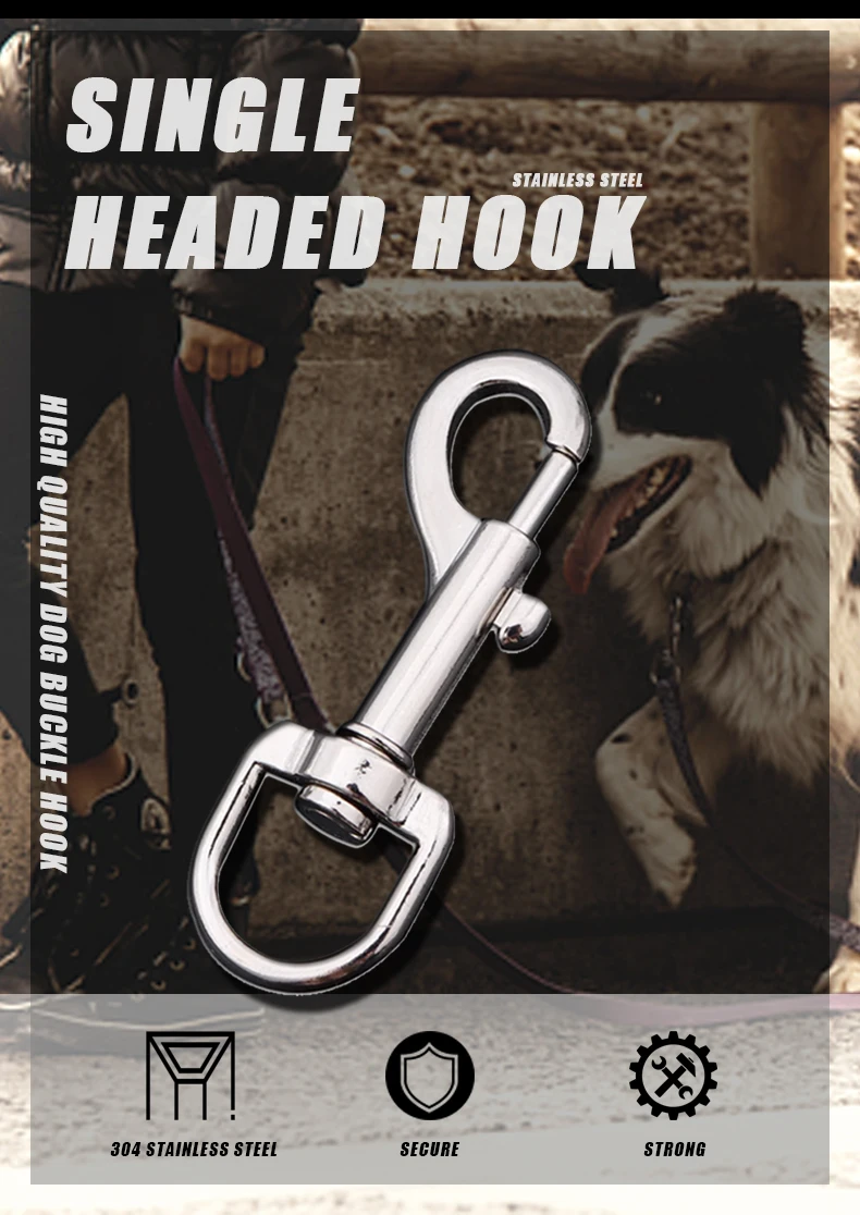 Anyue 10/15/20/25/30mm Handbag Accessories Outdoor Dog Leash Hook