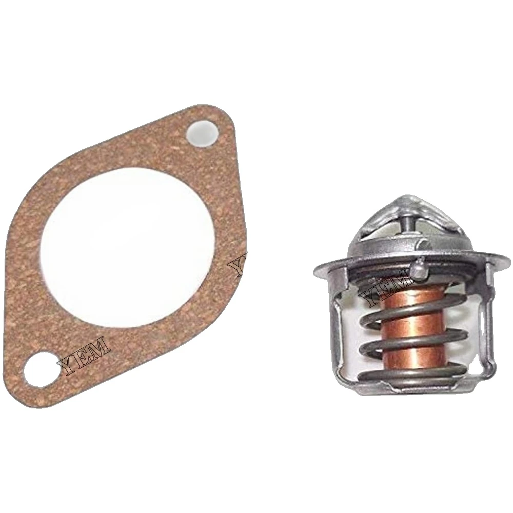 New Thermostat & Gasket 82 C /180 F for Ford Engine Tractor TC29 TC29D Diesel Engine Parts