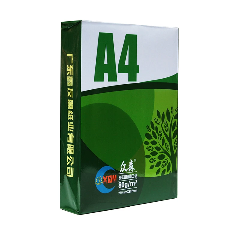 Оптовая продажа канцелярские товары хорошее качество 80 г/м2 копировальная бумага А4 для многоцелевого использования