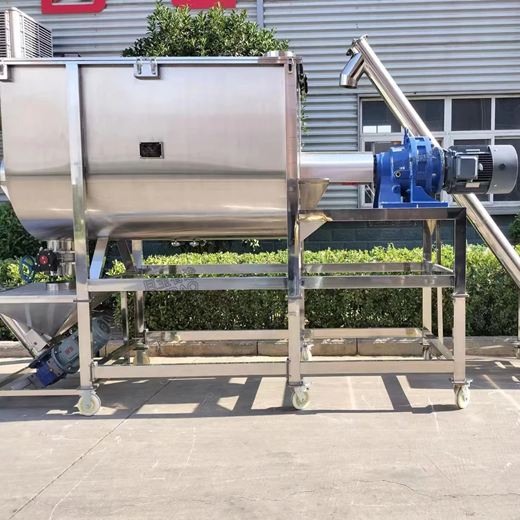 Sus Small Ribbon Blender Homogenizer Mixer Cosmetic Laboratory Mixer