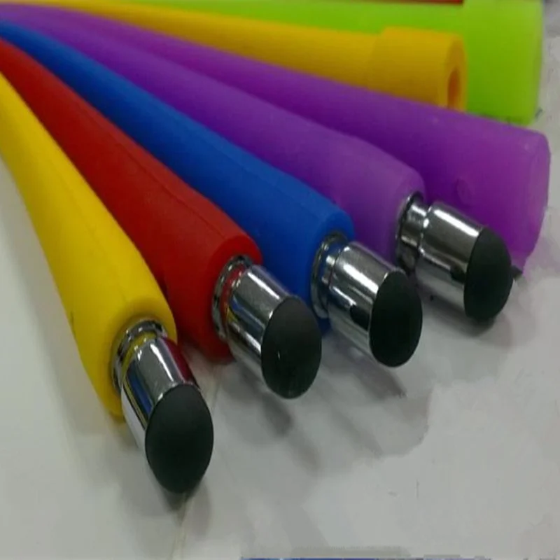 24 Punte Di Ricambio Per Penna Stilo - Gomma Siliconica Conduttiva - Diametro 6 Mm - Universali Per Touch Screen - 3
