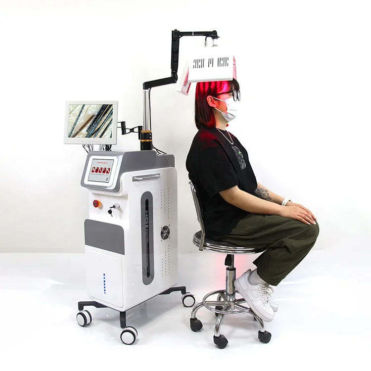 Эффективный лазерный аппарат для восстановления волос 830, восстанавливающий выпадение волос, светодиодный рост волос