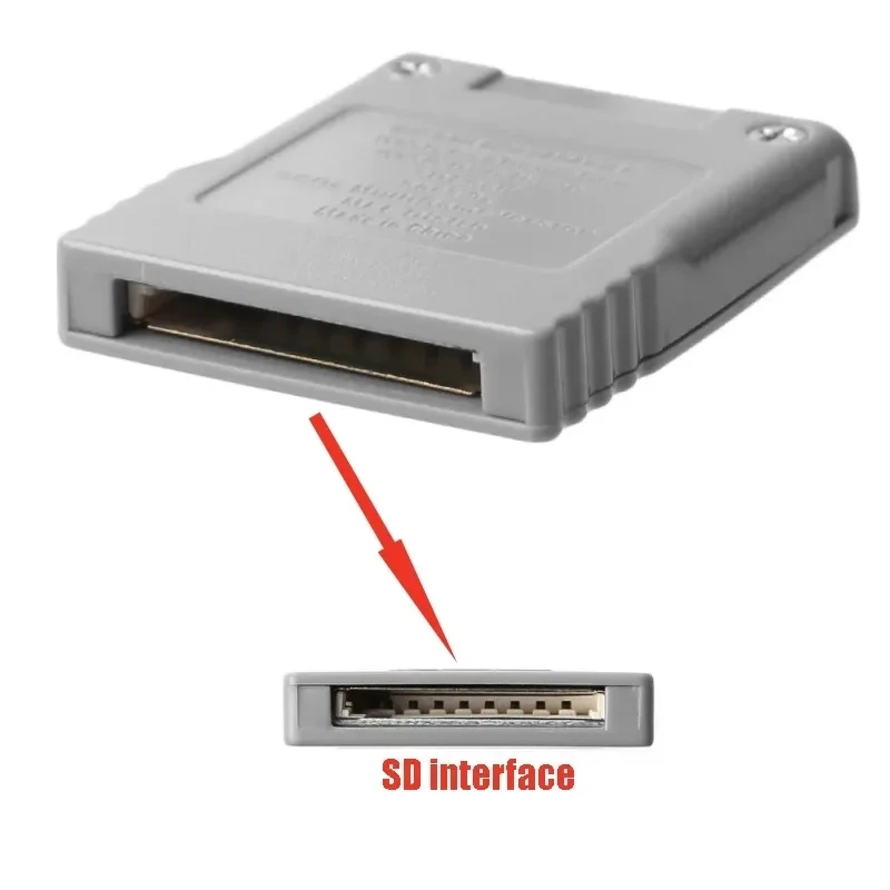 For Nintendo Wii Key Sd Card Reader Converter For Gamecube Ngc Flash