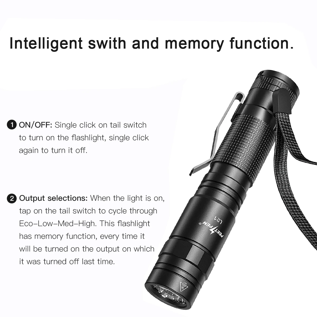 Wholesale mini portable fishing camping outdoor flash light mini EDC led  torch light rechargeable From