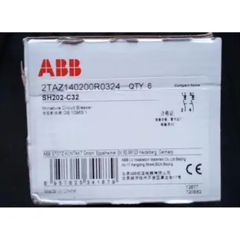 New Original Genuine Goods a B B Miniature Circuit Breaker SH202-B32/SH202-C32 2P 32A