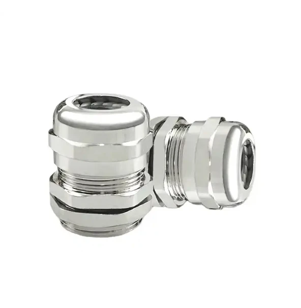 Emc Cable Gland For 2025mm Dia M40 Thread Brass Nickel Plated Buy