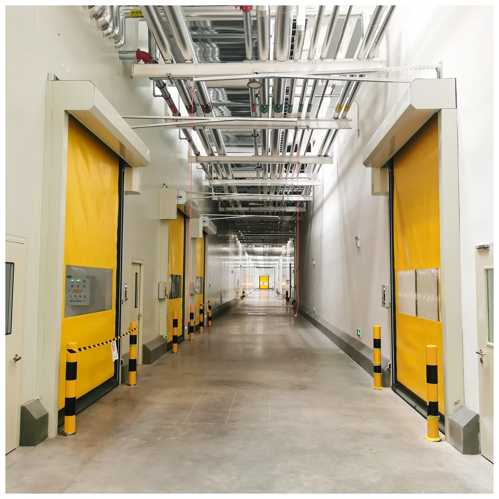 Fastlink Factory Direct Sale Warehouse Alloy Rapid Intelligent Exterior High Speed Rolling Shutter Door