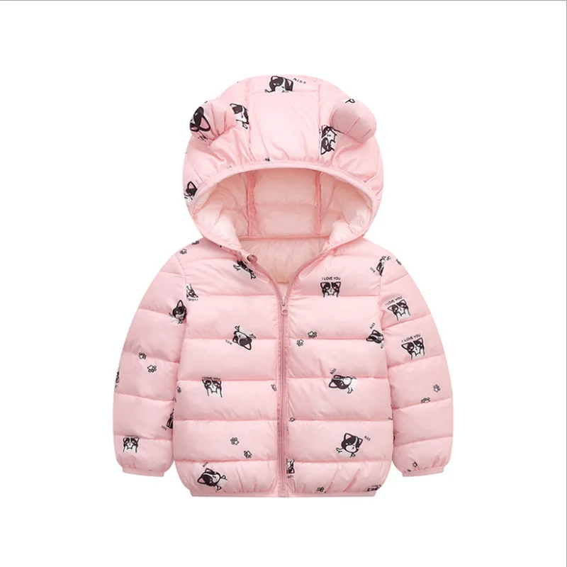 Cheaper Price 2021 Children Zipper Down Jacket Light Weight Winter Children Girl Coats