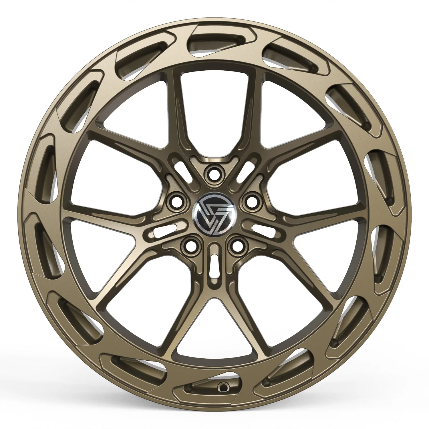 XL 1-Piece Monoblock Deep Dish Concave Alloy Wheels Car Rim Custom Forged Racing Car Wheel 5x114.3 5x120 5x112 Wheels - Image 1