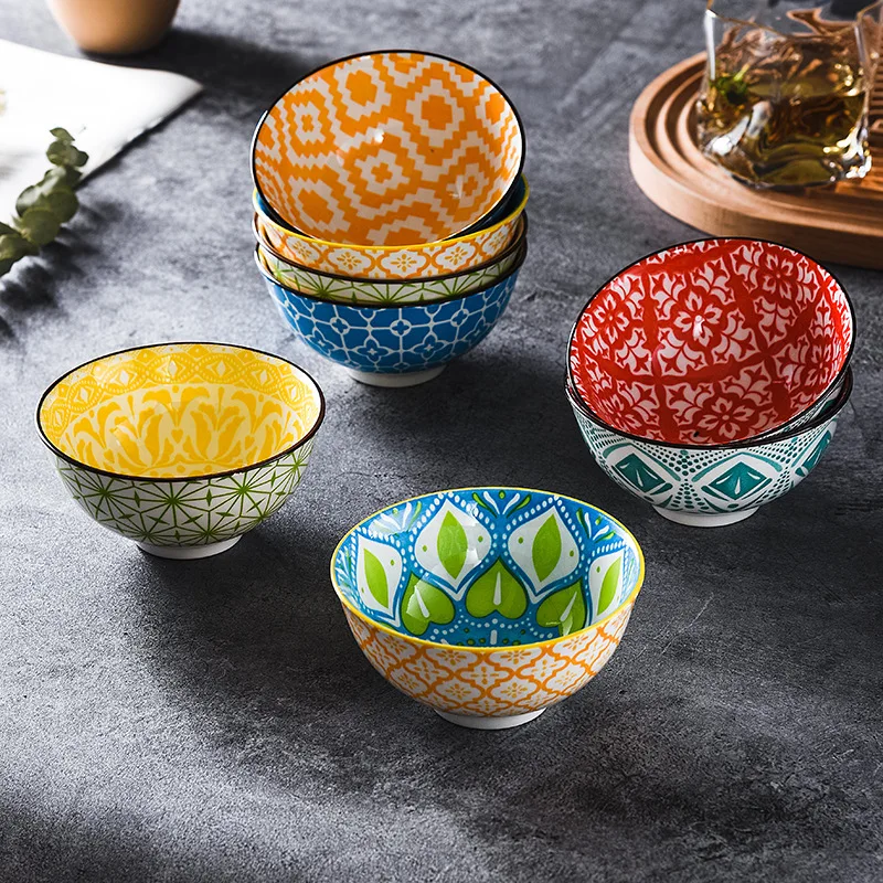 New Arrival Best Seller 4.75 Inches Bohemian Style Ceramic Party And