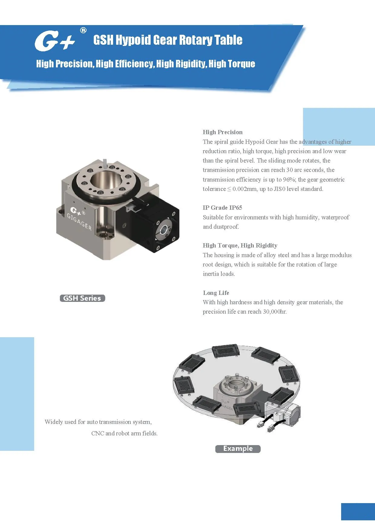 hypoid gear rotary table quotation