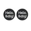 HELLO BABY Perle focale Noir SA253