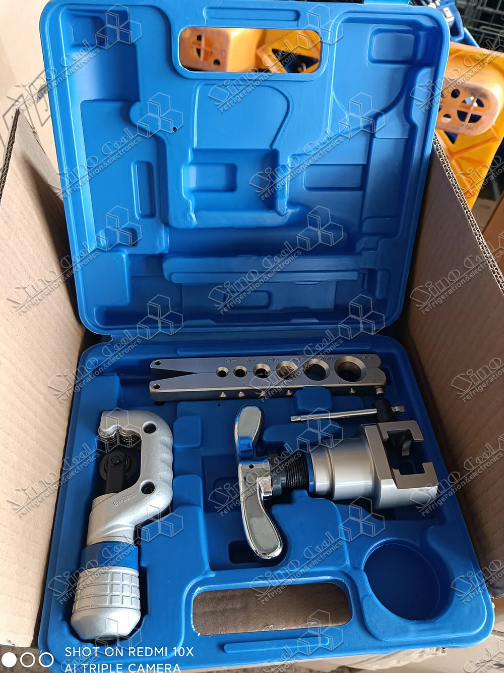 45 Degree Ratchet Eccentric Cone Type Tube Expander Flaring Tool for Refrigeration Tools CT-808 FT-808