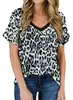 Estampado de leopardo negro