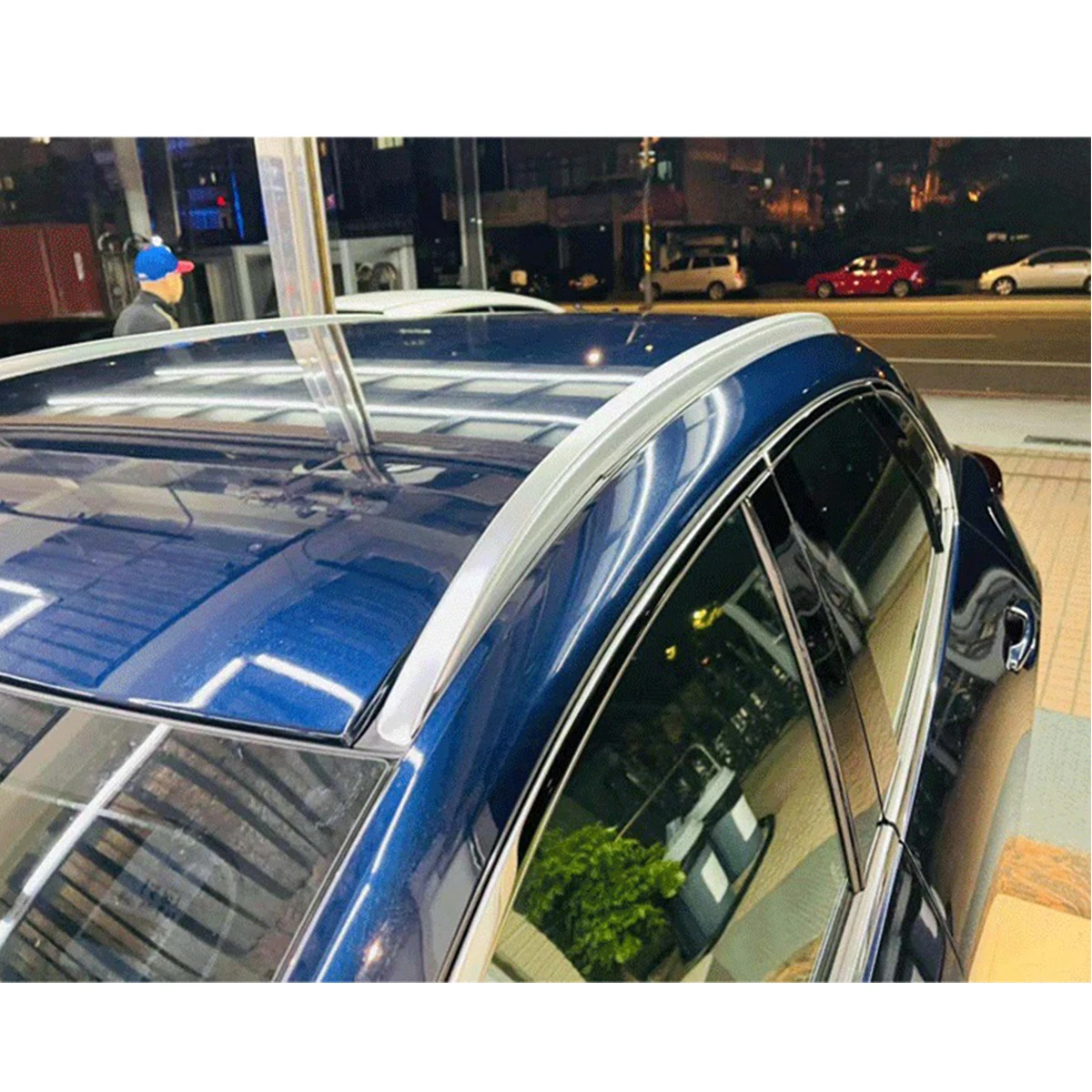 Car Accessories Aluminum Alloy Roof Rack Luggage Side Rails for Mazda CX 30 CX30