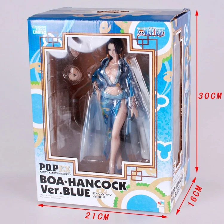 Megahouse Excellent Model One Piece POP NEO-EX Boa Hancock Blue 1