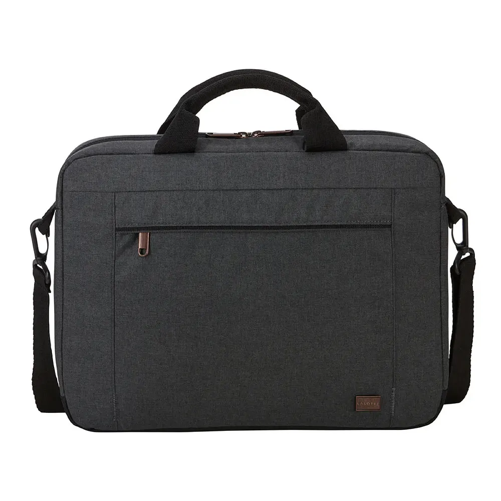 Laudtec 14 Inch Laptop Briefcase Large Capacity Bag Travel Storage Carrying Shockproof Waterproof Portable Tablet Pocket Dnb104