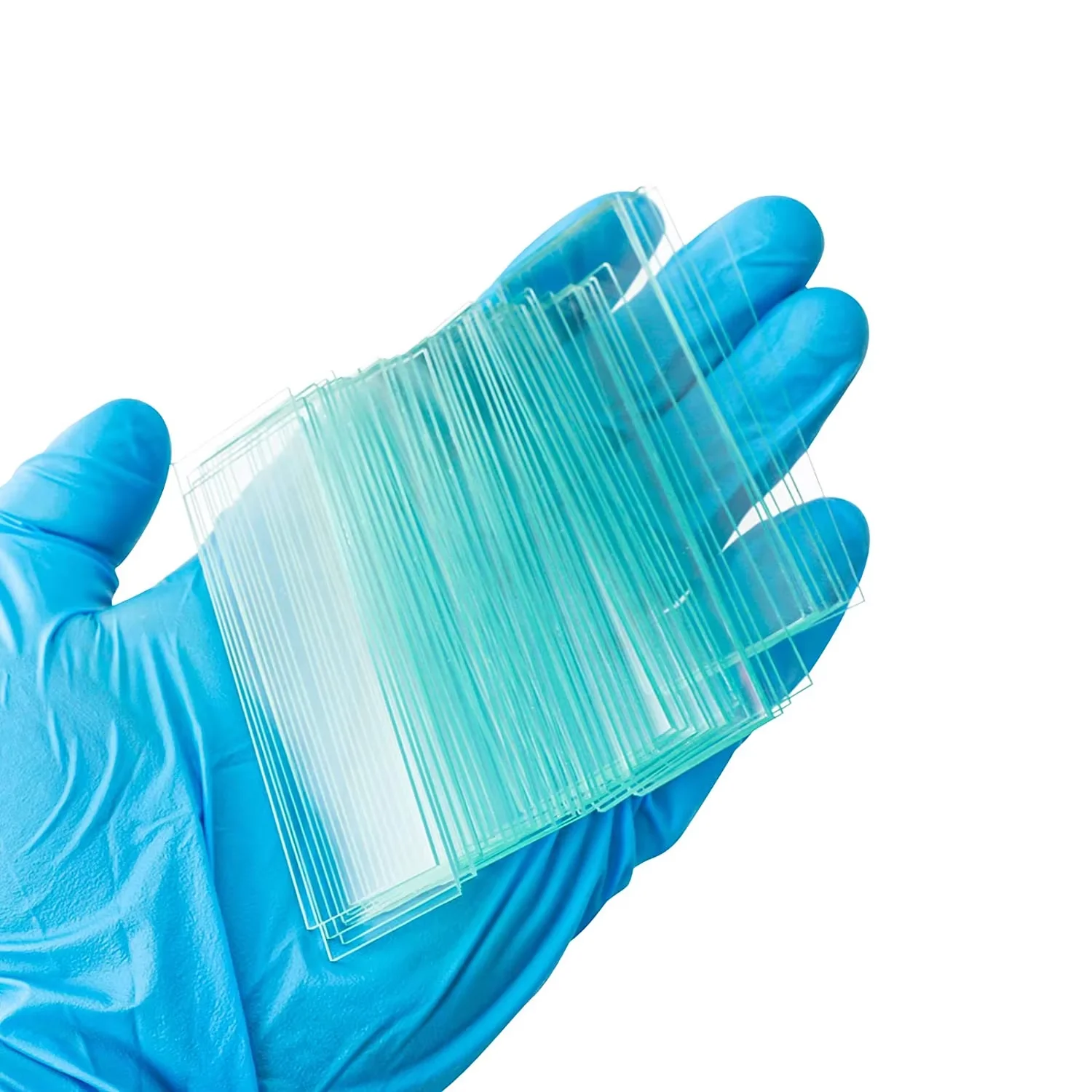 Ultra-thin 1-1.2mm Clear Smooth Microscope Glass Slide 7101 7102 7103 ...