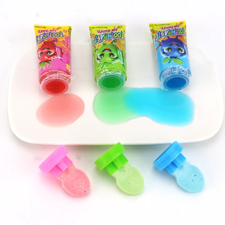 Toothpaste candy