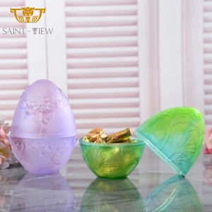 Multicolor Flower Mature Design Multifunction Jewelry Case Crystal Sundries Jar Box With Lid