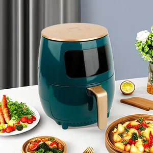 OEM Customized Liners Silicone Pot German 4L 6l 8l OEM Wholesale Dual Digital Power Silver crest Smart air Fryers Oven