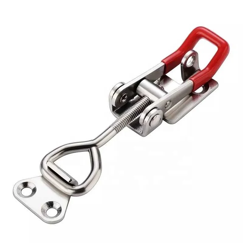 Adjustable Cupboard Boxes Case Metal Handle Toggle Catch Latch Lock Clamp Hasp