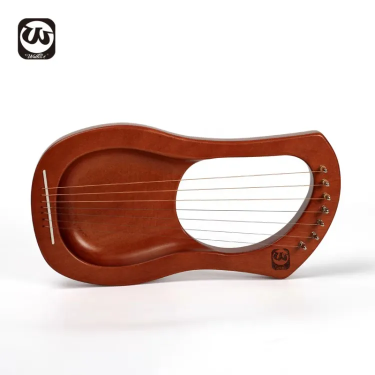Walter Factory Wholesale 7 Strings Lyre Harp - Mahogany Wood