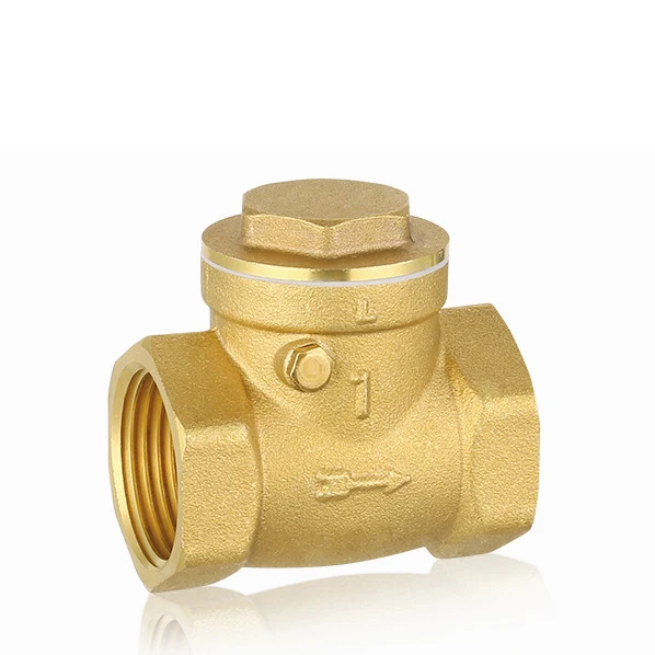 Brass Horizontal Backwater Check Valve Midline/ Swing Check Valve