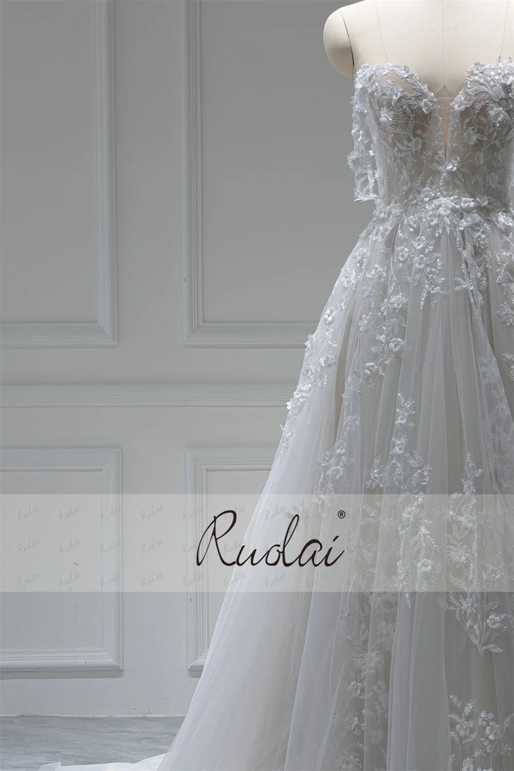 ROBEdeFLEURS romance pearl lace dress ♡ ROBEdeFLEURS romance pearl lace dress ♡ WOMEN'S ROYAL DRESS