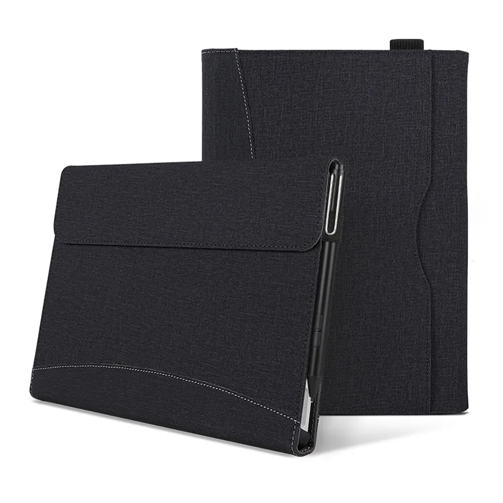 Funda protectora multiángulo para negocios compatible con Microsoft Surface Pro 7/6/5, funda con teclado integrado, fundas y cubiertas para tabletas