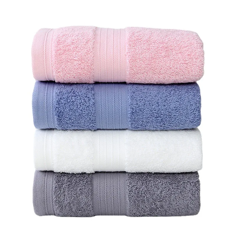 Wholesale white wedding gift towel manufacturers thickened bath towel