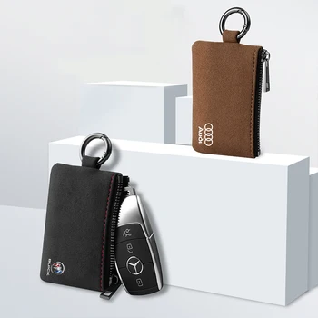 2024 New Customizable Keypack Universal  Car Key Case bag Car Key Wallet Bag Key Protector