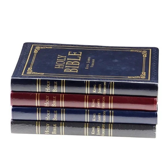 product quality assurance holy bible book new packaging technology hardcover cardboard art paper premium hardcover bible printing books-5
