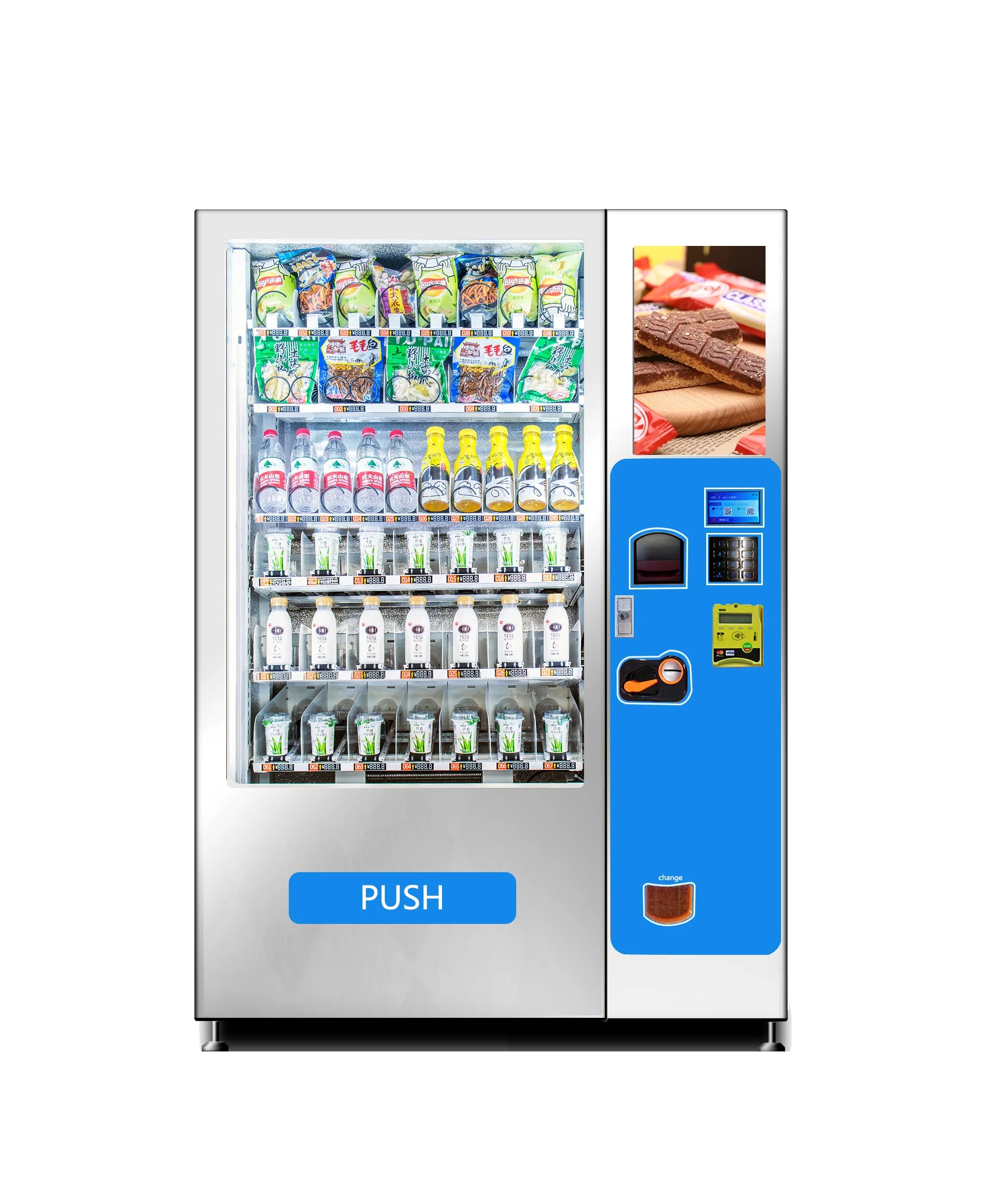 Reverse Recycling Vending Machine Mall Mobile Phone Vending Machine