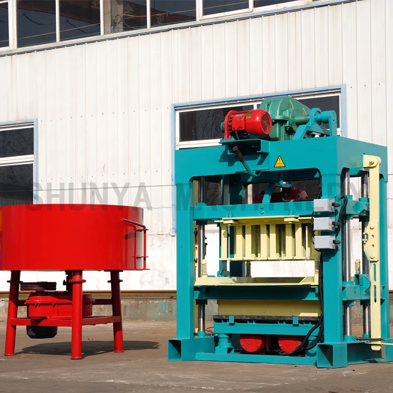 Small Business Machines Qtj4-40 Building Block Making Machine Brick ...
