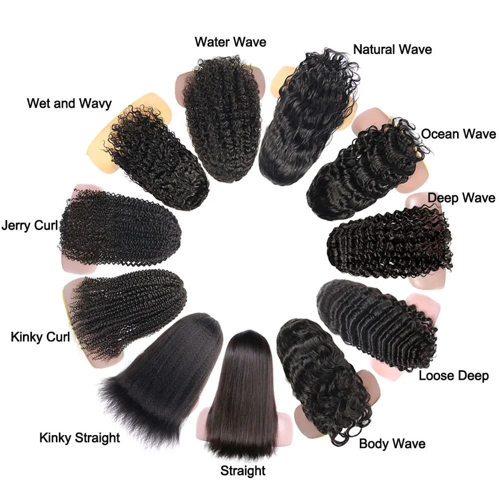 30 32 34 36 38 40 50inch Hd Lace Frontal Human Hair Wig,Virgin Cuticle ...