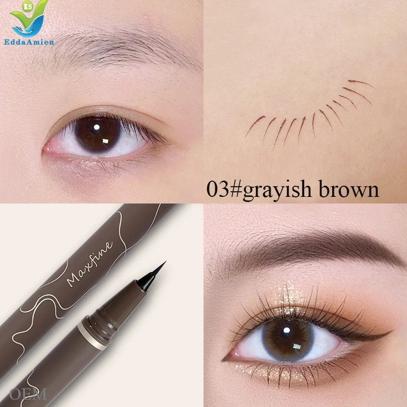 2024 New Magic Eyebrow Microblading  Vegan Liquid Eyebrow Pen Waterproof Natural 3d Eyebrow Contour Design Pen 4 Point